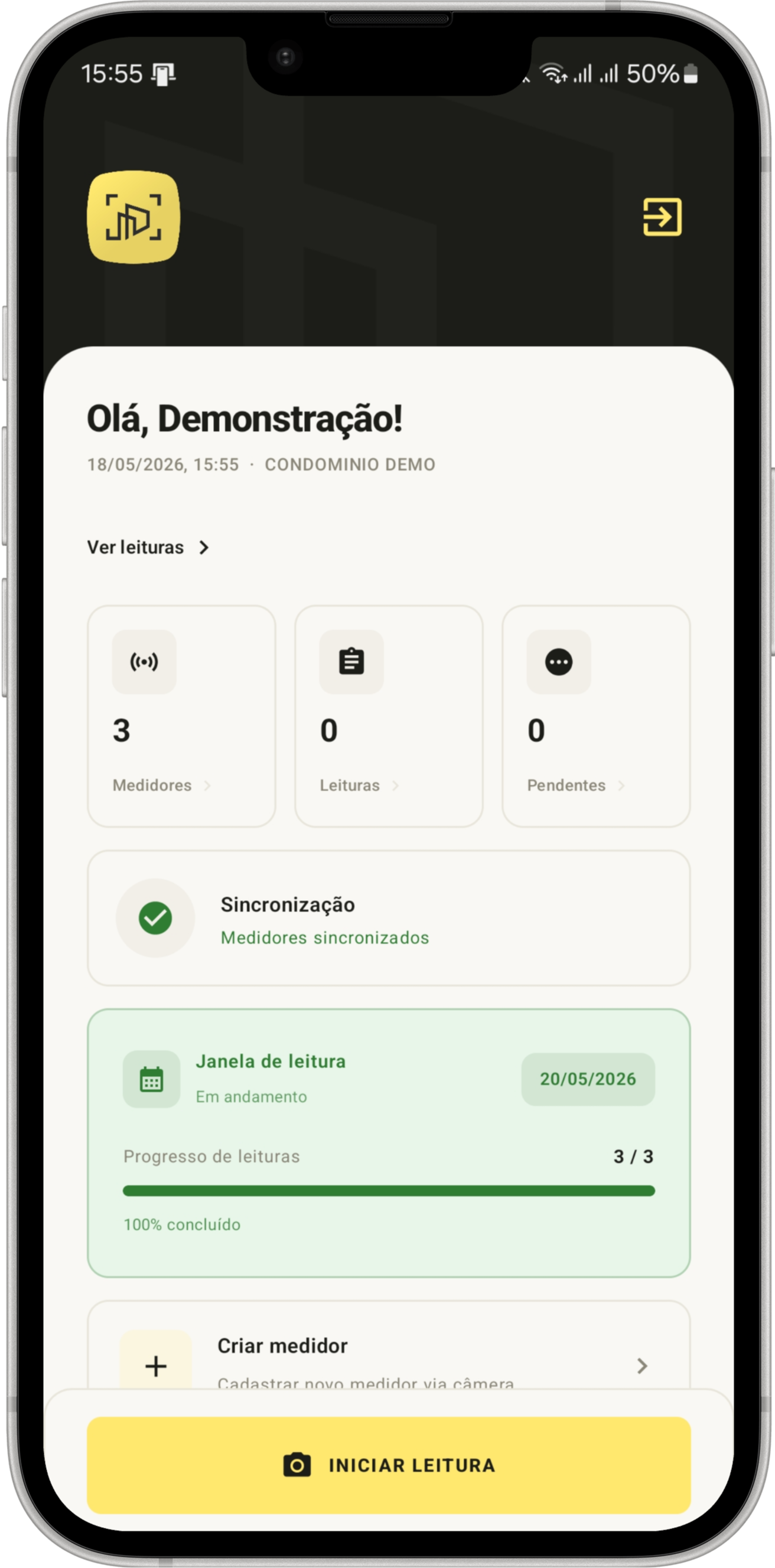 App Predy — dashboard